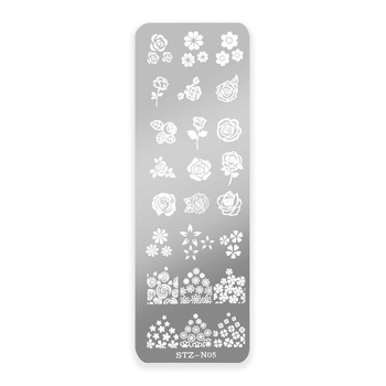 Patterned stamp plate STZ-N05