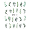 Autocollants aquatiques pour ongles feuilles STZ-824