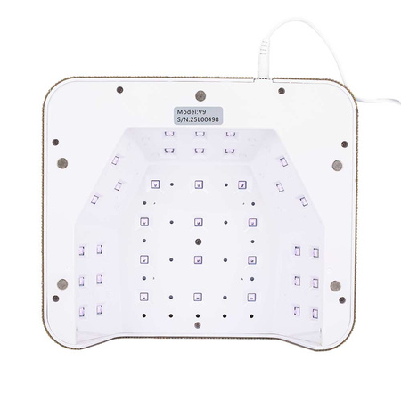 Lámpara UV/LED para uñas de 36 W Molly Nails para esmaltes híbridos, geles y acrilogel con circonitas V9