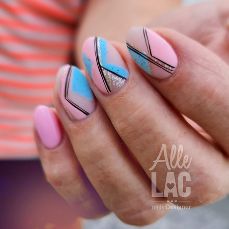 Гібридний лак AlleLac, колекція «Macaroons & Muffins», 5 г, № 115