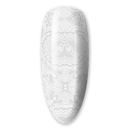 Nageltransferfolie 80 cm, Weiß, Nr. 16