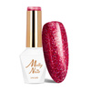 Esmalte híbrido Molly Nails Spotlight Fan your Flames sin HEMA ni Di-HEMA, 8 g, n.º 632