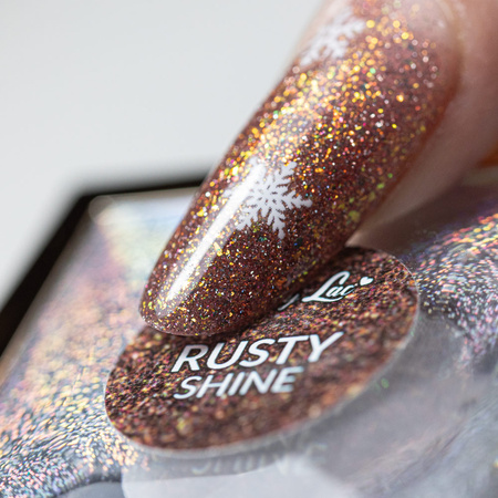Gel para uñas Shine on you Rusty Shine de MollyLac, sin HEMA ni Di-HEMA, 50 g