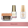 Molly Nails PRO MATCH SYSTEM 2+1 Biscotti : 2 gels de construction + Doctor Top 15 g