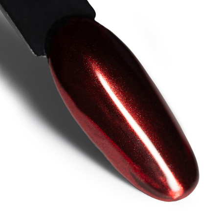 Дзеркальний пилок для декорування нігтів Glass Effect AlleLac Red № 3