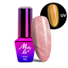 Esmalte híbrido que brilla en la oscuridad «ojo de gato» MollyLac Night Glowing Introspectre sin HEMA/Di-HEMA, 10 g, n.º 671