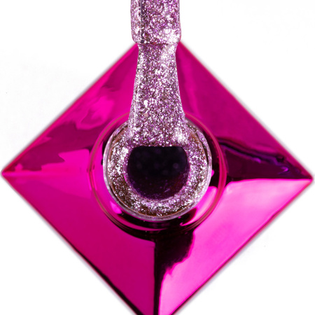 Molly Nails Hybridlack Luxury Glam Shimmy Violet 8 g Nr. 543