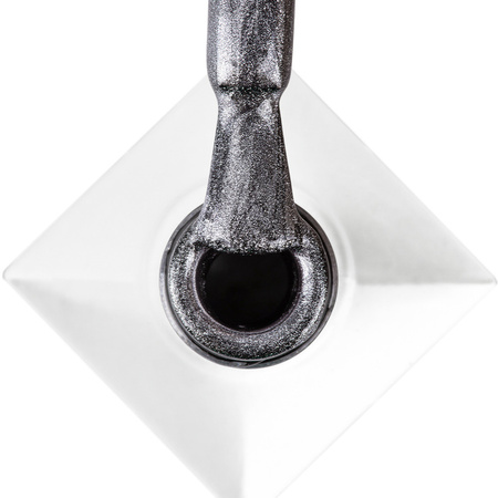 Esmalte híbrido LED/UV Gel Polish Blacks Cat Eye Metallic n.º 217 Molly Nails sin HEMA/Di-HEMA, 8 g