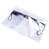 Reusable universal black sewn mini face shield for mouth and nose
