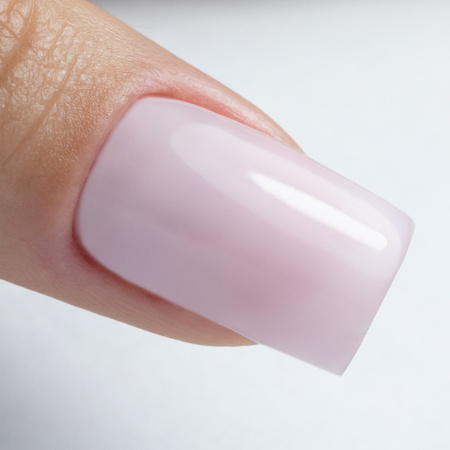 Каучукова основа для LED/UV з волокнами Molly Nails Rubber Fiber Base Angel Pink 10 г