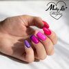 MollyLac Power Flower Pink Gerbera HEMA/Di-HEMA-freier Neon-Gelnagellack 10 g Nr. 722
