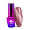 Гібридний лак Molly Nails Cat Eye Womanity Kissing 8 г № 440