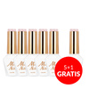 5+1 безкоштовно Гібридний лак Molly Nails I'm Nudelover Nudematic без HEMA/Di-HEMA 8 г № 522