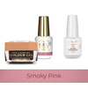 MollyNails PRO MATCH SYSTEM 2+1 Smoky Pink 2 gel modellanti + Doctor Top 15 g