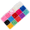 Box with floral decorations BKHZ-015