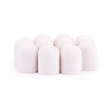 Pedicure-Kappen 13 mm, Körnung 240, 10 Stück, ABS, Podo AlleMed, Weiß