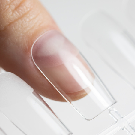 Flexi Tips von Molly Nails für die schnelle Nagelverlängerung, quadratisch, 240 Stück