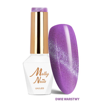 Cat Eye Crystal Water No. 263 Plum Molly Nails HEMA/Di-HEMA-Free LED/UV Gel Polish 8g