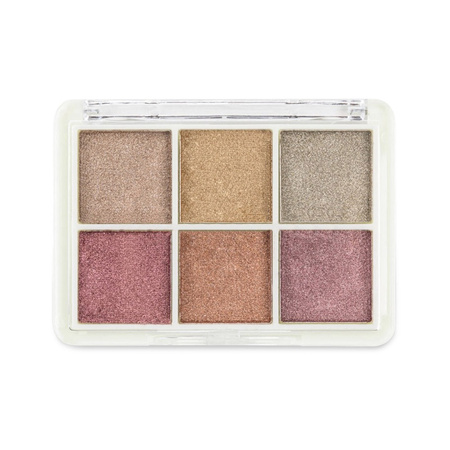 Nail powder with mirror effect, box of 6 colors, Molly Nails No. 3