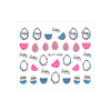 Adesivi 3D per unghie con glitter a tema pasquale BLE 1106D