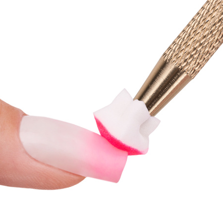 Manico per pinza per spugne per ombre Molly Nails, 12,2 cm, dorato