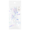 Pellicola olografica in cellophane per decorazioni unghie con effetto vetro n. 1