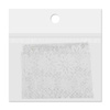 Lámina de transferencia para uñas, 80 cm, blanca, n.º 5