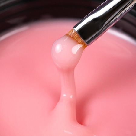 MollyNails Faded Pink HEMA/Di-HEMA-Free Medium-Density Hard Self-Leveling Builder Gel, 15 g