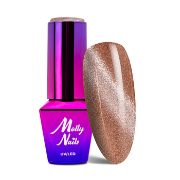 Molly Nails Cat Eye Womanity Wood hybrid nail polish 8g No. 445