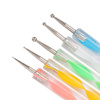 Set sonda a doppia punta, 5 colori