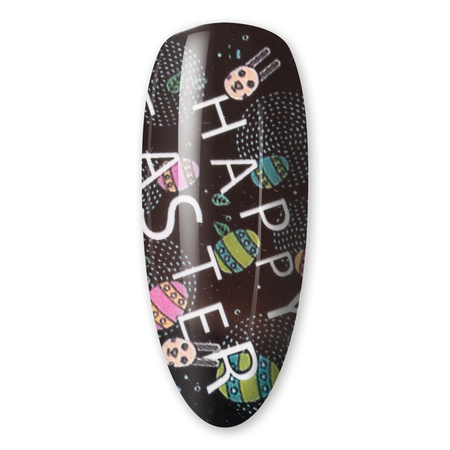 Lámina de transferencia de Pascua, 100 cm, n.º 18
