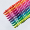 5+1 безкоштовно Гібридний лак Molly Nails Neon Flashy Cat Eye без HEMA, 8 г, № 176