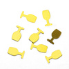 Nail decoration gold holographic glasses Molly Nails 2g