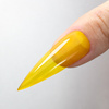 Top colorido sin necesidad de limpiar Crystal Glass Molly Nails Yellow, sin HEMA ni Di-HEMA, 10 g