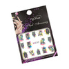 BN-409 Owl Water Nail Stickers