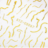 STZ-CS067 Gold Self-Adhesive Nail Stickers