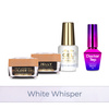 Molly Nails PRO MATCH SYSTEM 3+1 White Whisper : 3 gels de construction + Doctor Top 10 g