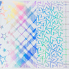 Transfer foil 100 cm, holographic pattern 10 No. 5