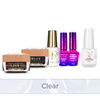 PRO MATCH SYSTEM 5+1 Clear: 3x Gele: Jelly & SelfLeveling & Gel in der Flasche + 2 Grundierungen + Doctor Top 15 g GRATIS