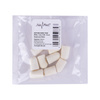 Pedicure caps 7 mm, 240 grit, 10 pcs Fabric Podo AlleMed White