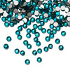 Zirconios para uñas de cristal SS5 Blue Zircon, aprox. 1440 unidades por paquete.