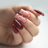 Vernis hybride Molly Nails Duo Flashing Lights Deep Desire sans HEMA/Di-HEMA, 8 g, n° 605