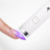 Lámpara LED para uñas de 5 W Molly Nails para esmaltes híbridos, geles y acrilogel, inalámbrica, blanca, modelo I2