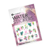 Naklejki wodne do paznokci rośliny BN-1763