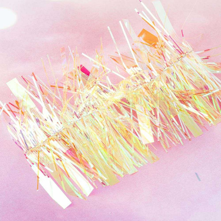 Pellicola olografica in cellophane per decorazioni unghie con effetto vetro n. 5