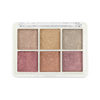 Nail powder with mirror effect, box of 6 colors, Molly Nails No. 3