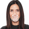 Mini visiera protettiva per bocca e naso Mouth Shield, mascherina trasparente antiappannamento, 2 pezzi, taglie L/XL