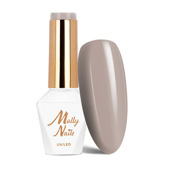 Molly Nails Choco Dreams Peanut Butter Hybrid Nail Polish HEMA/Di-HEMA Free 8g No. 353