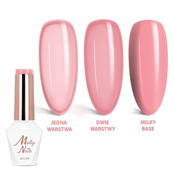 LED/UV Gel Polish Business Class No. 311 Nude Blazer by MollyNails, HEMA/Di-HEMA Free, 8g