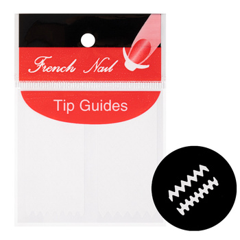 Self-adhesive strips for French manicure No. 9, approx. 30 pcs.